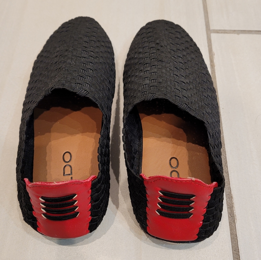 ALDO mens slip on espadrilles shoes sz 8